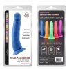 Dildo do pochwy i anala Steven.R niebieski 22cm